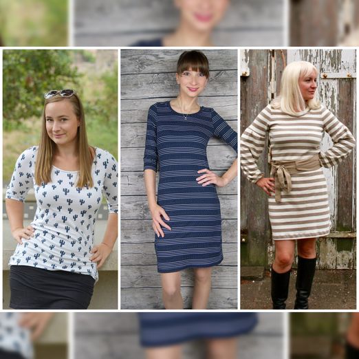 Shirt/Kleid - AMALIA - Schnittmuster eBook
