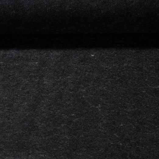 Stickfilz Tim 3mm - Dark Anthrazit Melange
