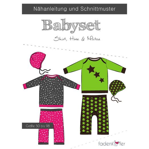 Babyset - Papierschnittmuster