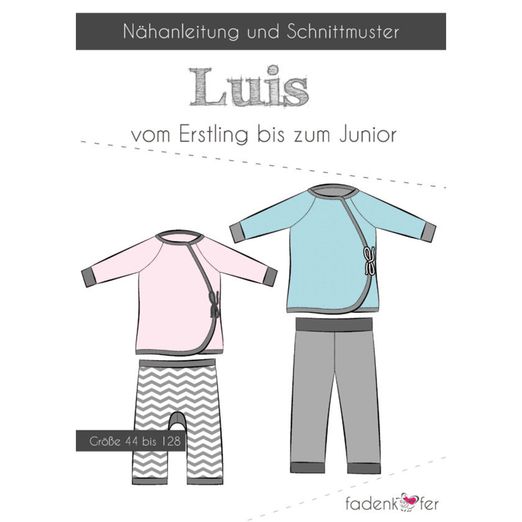 Erstlingsset - Luis - Papierschnittmuster