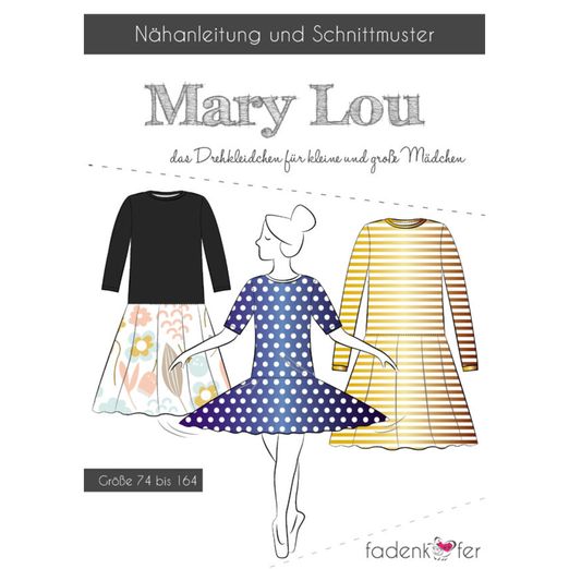 Kinder Kleid - Mary Lou - Papierschnittmuster