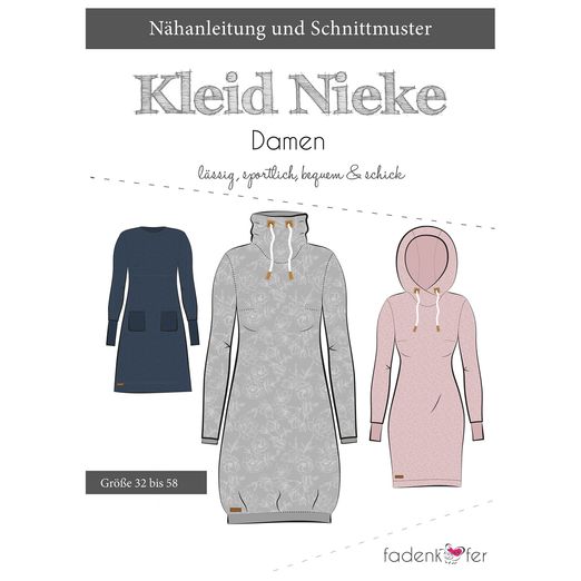 Kleid - Nieke - Papierschnittmuster