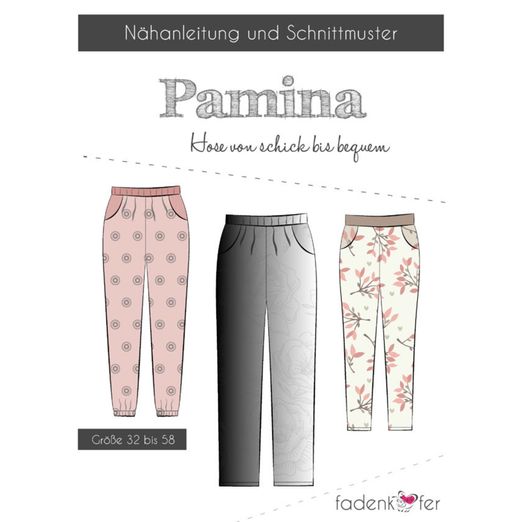 Hose - Pamina - Papierschnittmuster