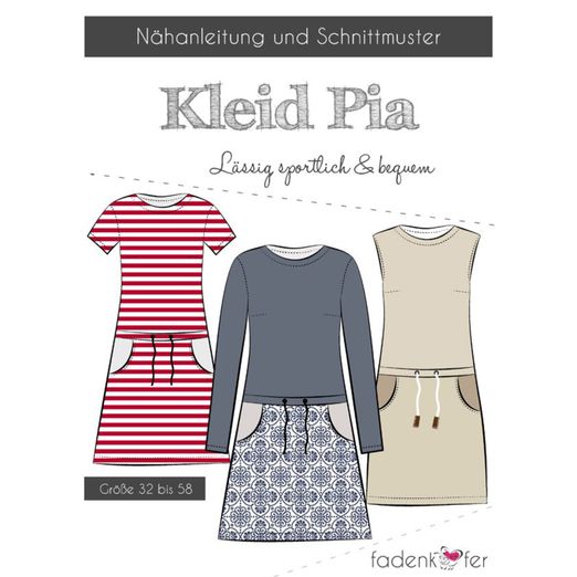 Kleid - Pia - Papierschnittmuster