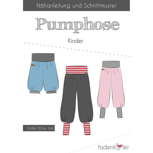 Pumphose - Papierschnittmuster
