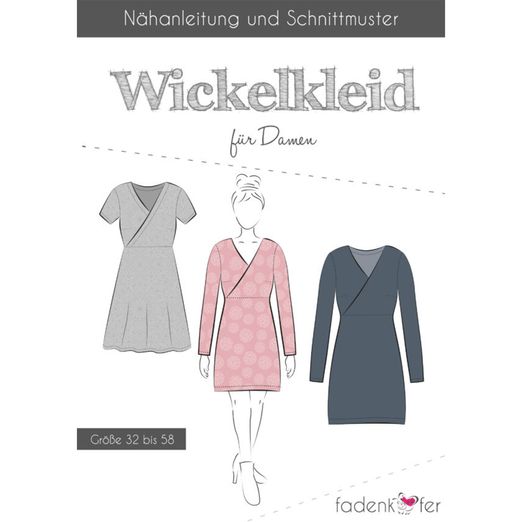Wickelkleid - Papierschnittmuster