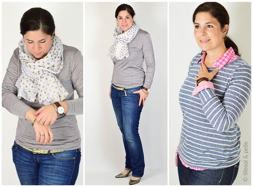 Longsleeve - lillesol women No.10 - Schnittmuster eBook