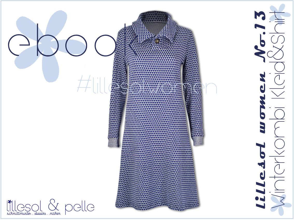 Winterkombi Kleid & Shirt - lillesol women No.13 - Schnittmuster eBook-1 Winterkombi Kleid & Shirt - lillesol women No.13 - Schnittmuster eBook-1