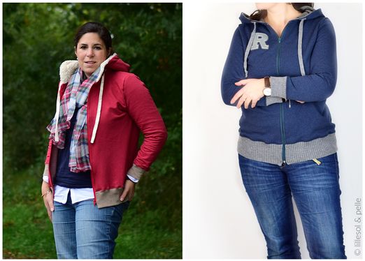 Kapuzenjacke - lillesol women No.15 - Schnittmuster eBook