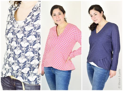 Verano-Bluse - lillesol women No.17 - Schnittmuster eBook