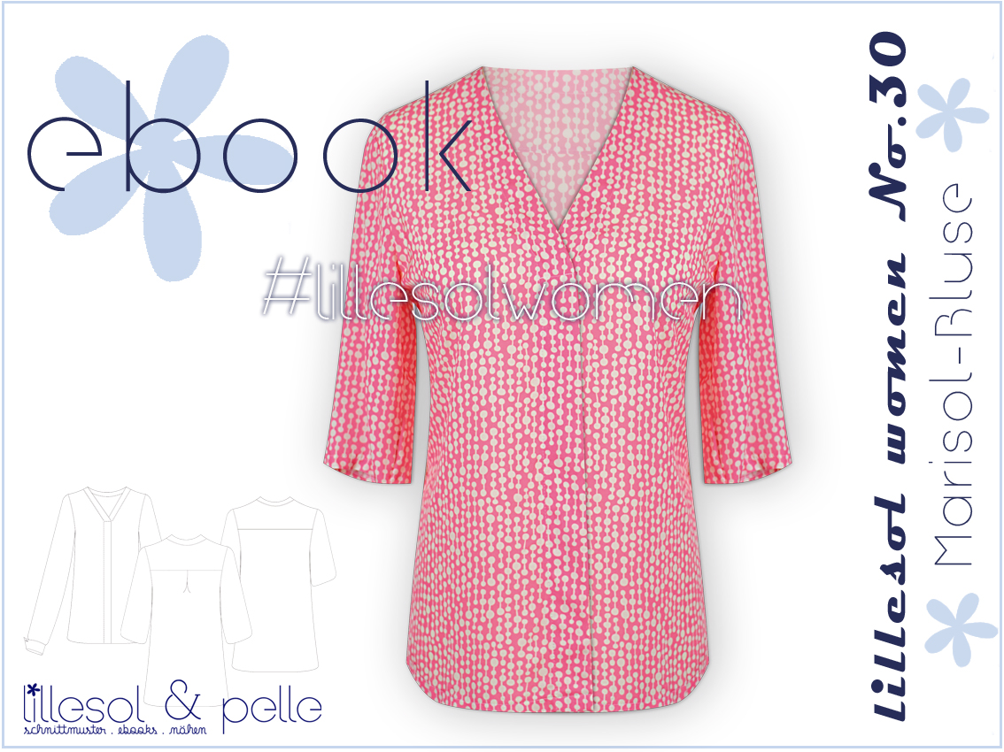 Marisol-Bluse - lillesol women No.30 - Schnittmuster eBook-1 Marisol-Bluse - lillesol women No.30 - Schnittmuster eBook-1