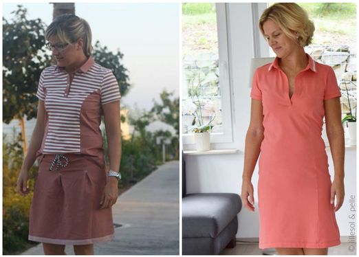 Polokleid & Shirt - lillesol women No.31 - Schnittmuster eBook Polokleid & Shirt - lillesol women No.31 - Schnittmuster eBook