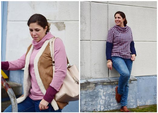 Shirt mit Kuschelkragen - lillesol women No.32 - Schnittmuster eBook Shirt mit Kuschelkragen - lillesol women No.32 - Schnittmuster eBook