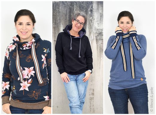 Raglan-Hoodie - lillesol women No.39 - Schnittmuster eBook