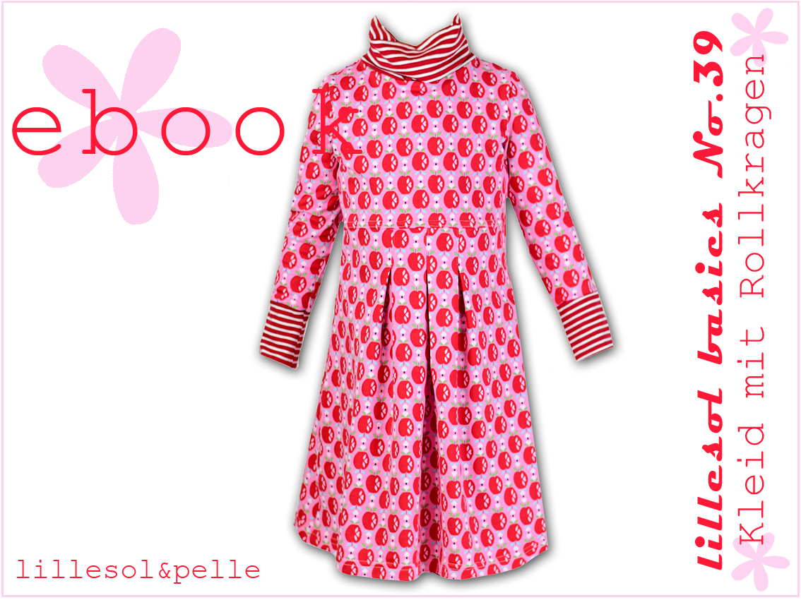 Kleid mit Rollkragen - lillesol basic No.39 - Schnittmuster eBook-1 Kleid mit Rollkragen - lillesol basic No.39 - Schnittmuster eBook-1