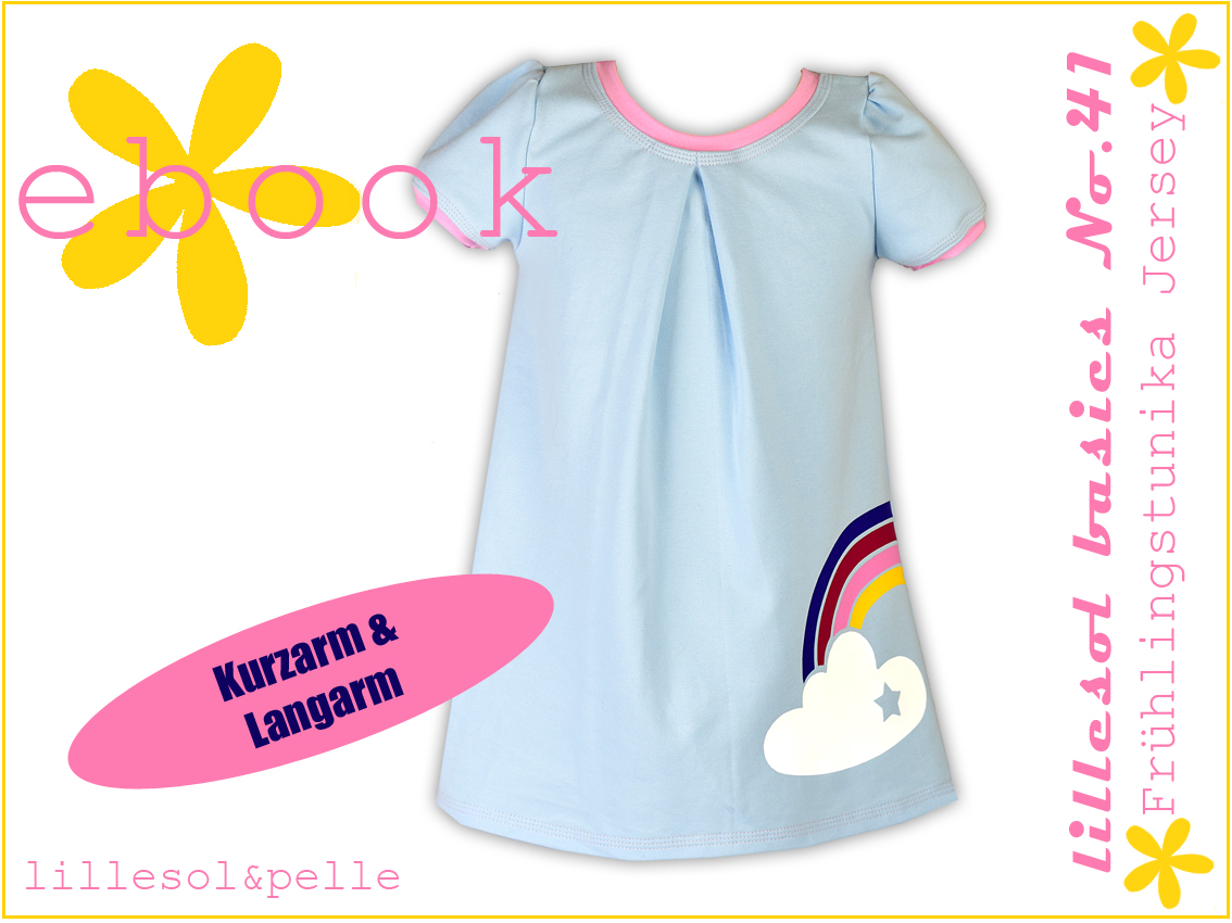 Frühlingstunika Jersey - lillesol basic No.41 - Schnittmuster eBook-1 Frühlingstunika Jersey - lillesol basic No.41 - Schnittmuster eBook-1