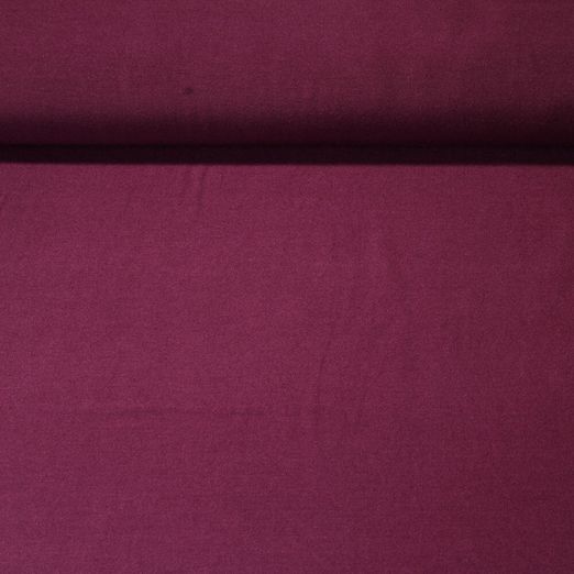 Tencel Jersey Lisa - Uni Weinrot