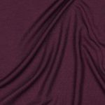 Tencel Jersey - Uni vinröd
