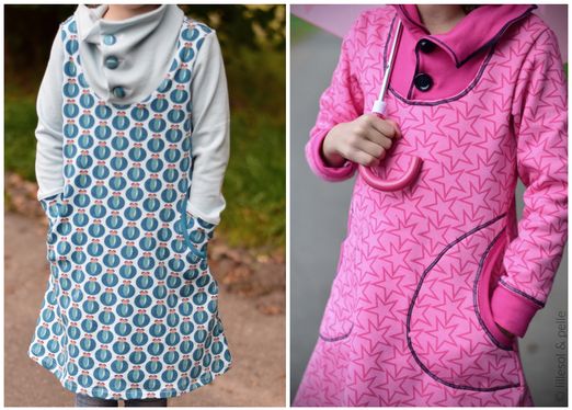Winterkombi Kleid & Shirt - lillesol basic No.46 - Schnittmuster eBook