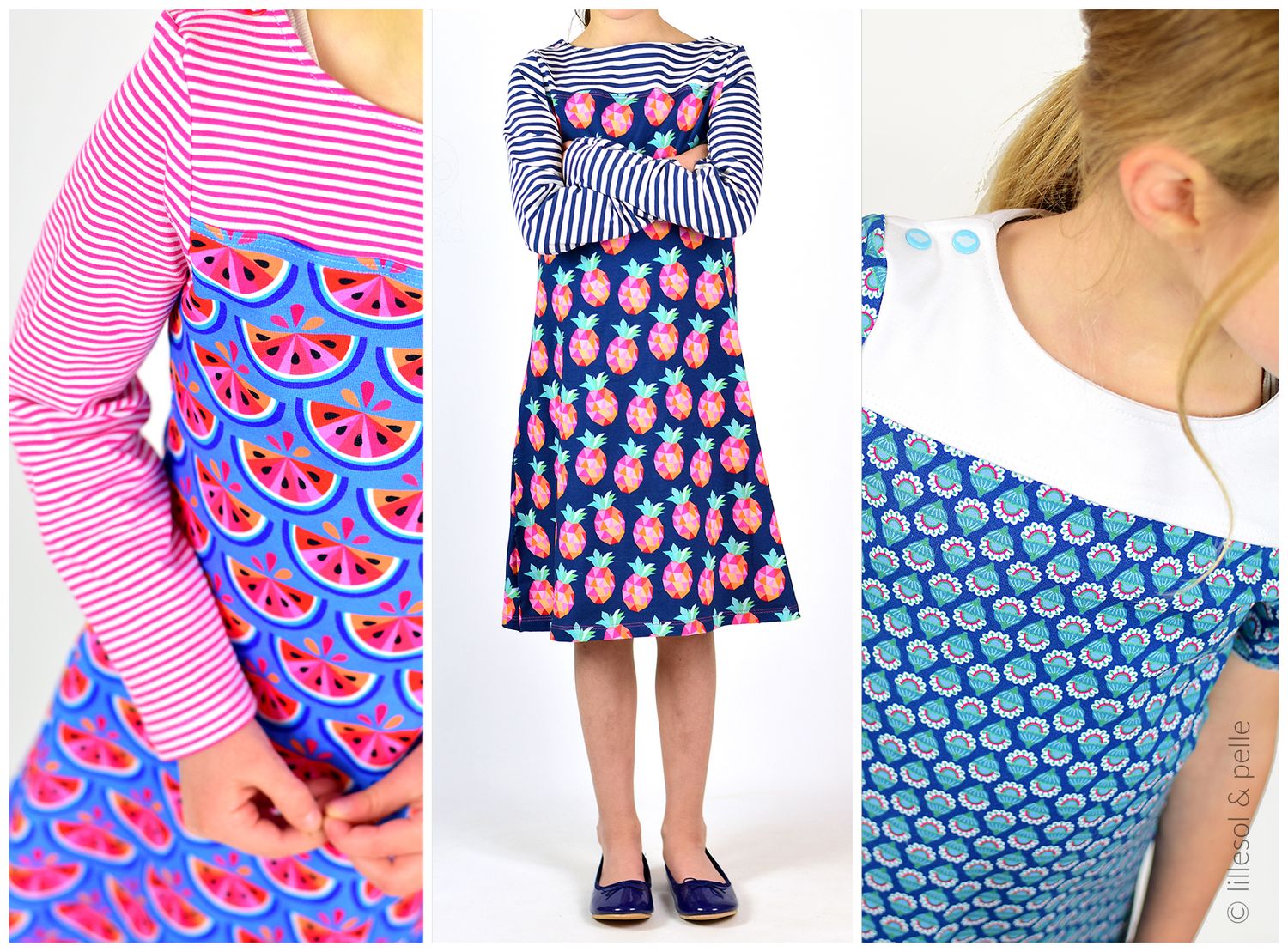 Frühlingskombi Kleid & Shirt - lillesol basic No.47 - Schnittmuster eBook-0 Frühlingskombi Kleid & Shirt - lillesol basic No.47 - Schnittmuster eBook-0