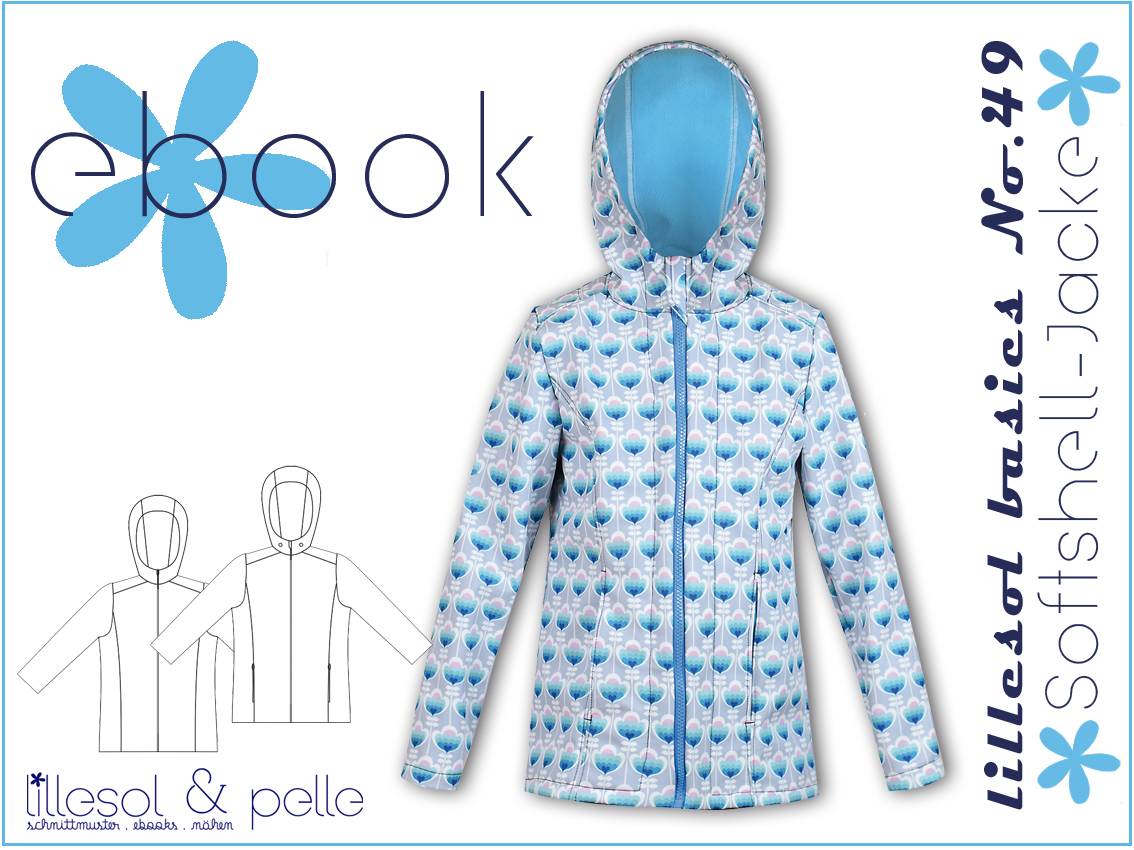 Softshelljacke - lillesol basic No.49 - Schnittmuster eBook-1 Softshelljacke - lillesol basic No.49 - Schnittmuster eBook-1