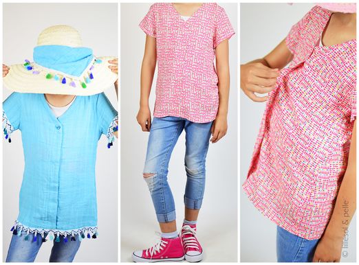 Marisol-Bluse - lillesol basic No.55 - Schnittmuster eBook