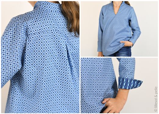 Flora-Bluse - lillesol basic No.64 - Schnittmuster eBook