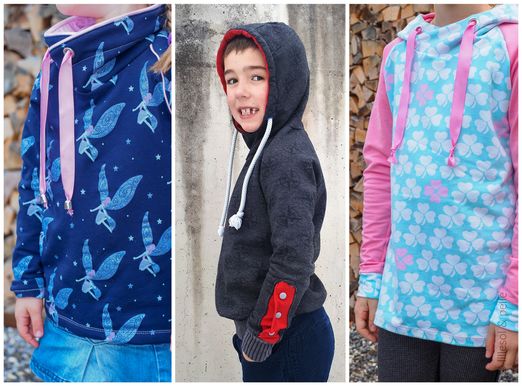 Raglan-Hoodie - lillesol basic No.65 - Schnittmuster eBook Raglan-Hoodie - lillesol basic No.65 - Schnittmuster eBook