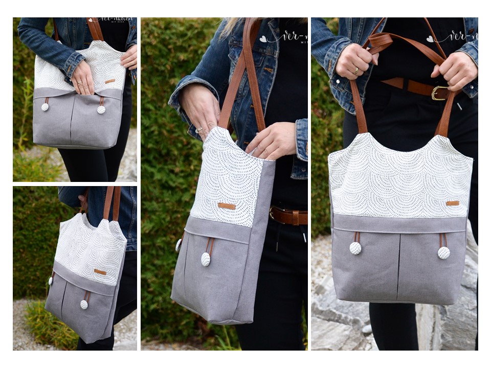 Tasche - City Shopper Oslo - Schnittmuster eBook-2 Tasche - City Shopper Oslo - Schnittmuster eBook-2