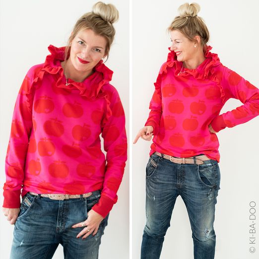 Sweater Hoodie - Mix&Match - Schnittmuster eBook
