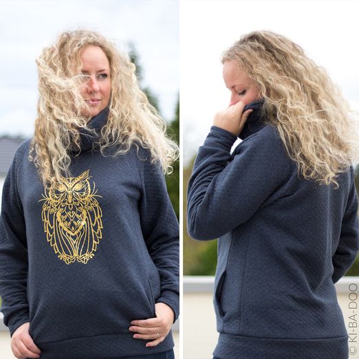 Damen Raglanhoodie - Schnittmuster eBook