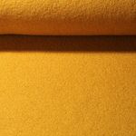 Laine bouillie/Loden Waltraud - Jaune moutarde uni