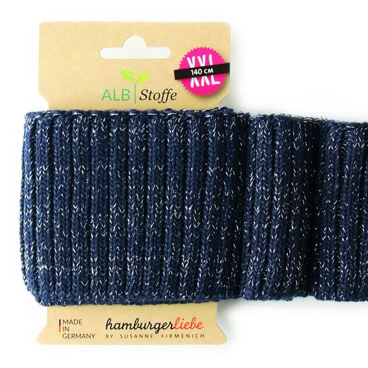 Cuff Me Cosy Glam - Glow - Bleu marine foncé