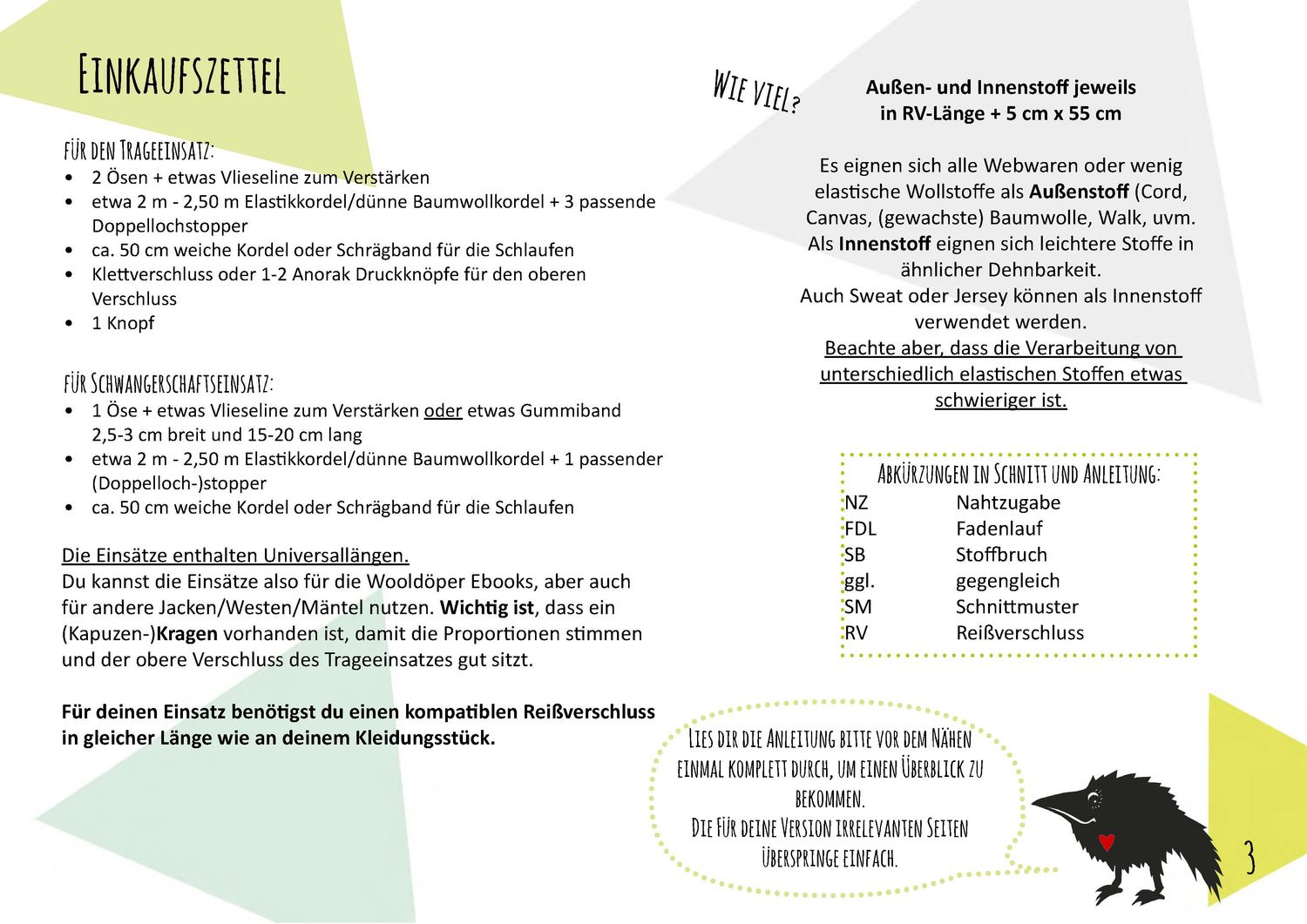 Schwangerschafts- und Trageeinsatz - Tohuus - Schnittmuster eBook-2 Schwangerschafts- und Trageeinsatz - Tohuus - Schnittmuster eBook-2