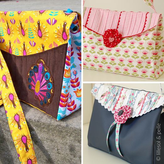 Handtasche - Ella - Schnittmuster eBook
