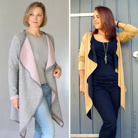 Cardigan - SALEA - Schnittmuster eBook