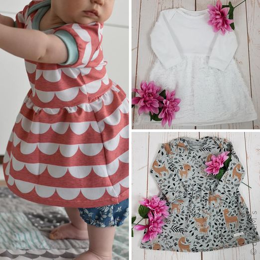 Newborn-Kleid - LOU - Schnittmuster eBook