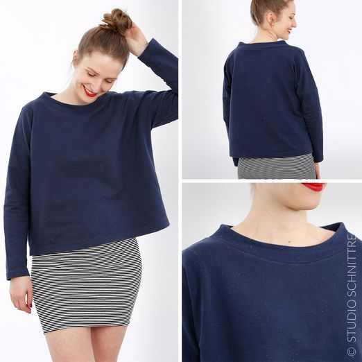 Oversized Sweater - FRAU ISA - Schnittmuster eBook Oversized Sweater - FRAU ISA - Schnittmuster eBook