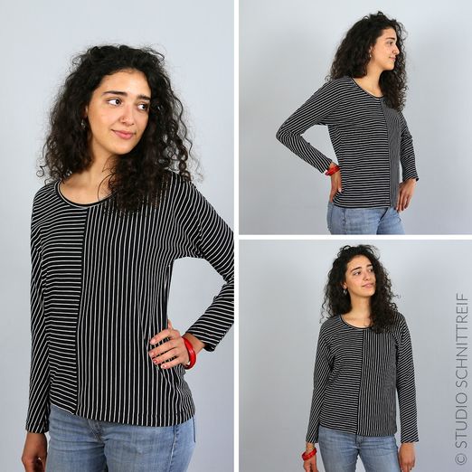 Fledermausshirt - FRAU JETTE - Schnittmuster eBook
