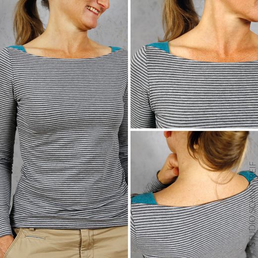 Shirt - FRAU MARLENE - Schnittmuster eBook Shirt - FRAU MARLENE - Schnittmuster eBook