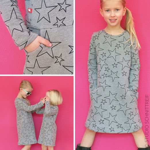 Sweatkleid - FANNIE - Schnittmuster eBook Sweatkleid - FANNIE - Schnittmuster eBook