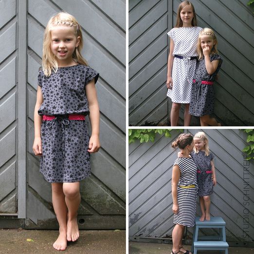Jerseykleid und Shirt - JULIE - Schnittmuster eBook Jerseykleid und Shirt - JULIE - Schnittmuster eBook