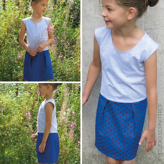 Mädchenkleid - SALLY - Schnittmuster eBook Mädchenkleid - SALLY - Schnittmuster eBook