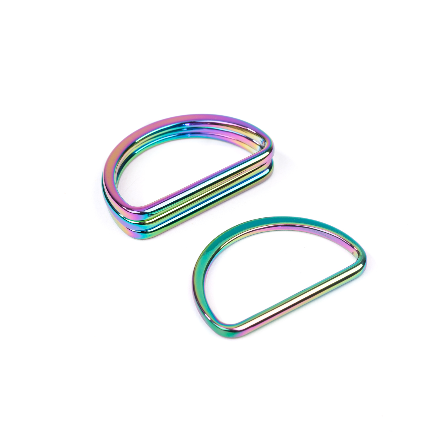 Anneau demi-rond 25mm arc-en-ciel-1 Anneau demi-rond 25mm arc-en-ciel-1