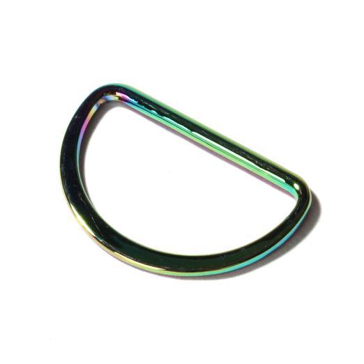Anneau demi-rond 40mm arc-en-ciel