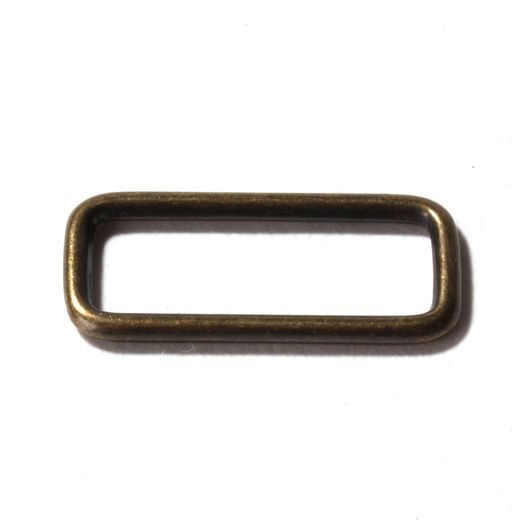 Boucle rectangle 25mm en laiton Boucle rectangle 25mm en laiton