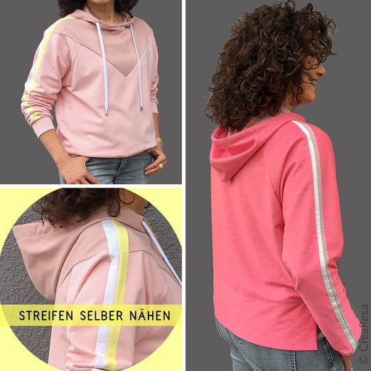 Hoodie - Crearetro - Schnittmuster eBook