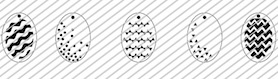 Plotterdatei - Ostereier geometrisch-1 Plotterdatei - Ostereier geometrisch-1