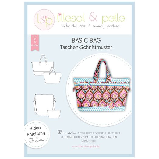 Handtasche - Basic Bag - Papierschnittmuster