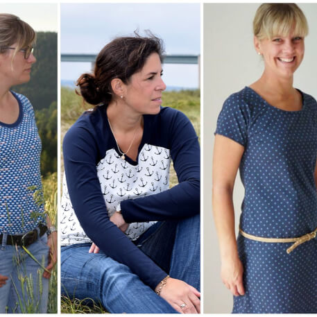 Raglan-Kleid & Shirt - lillesol women No.19 - Papierschnittmuster-2 Raglan-Kleid & Shirt - lillesol women No.19 - Papierschnittmuster-2